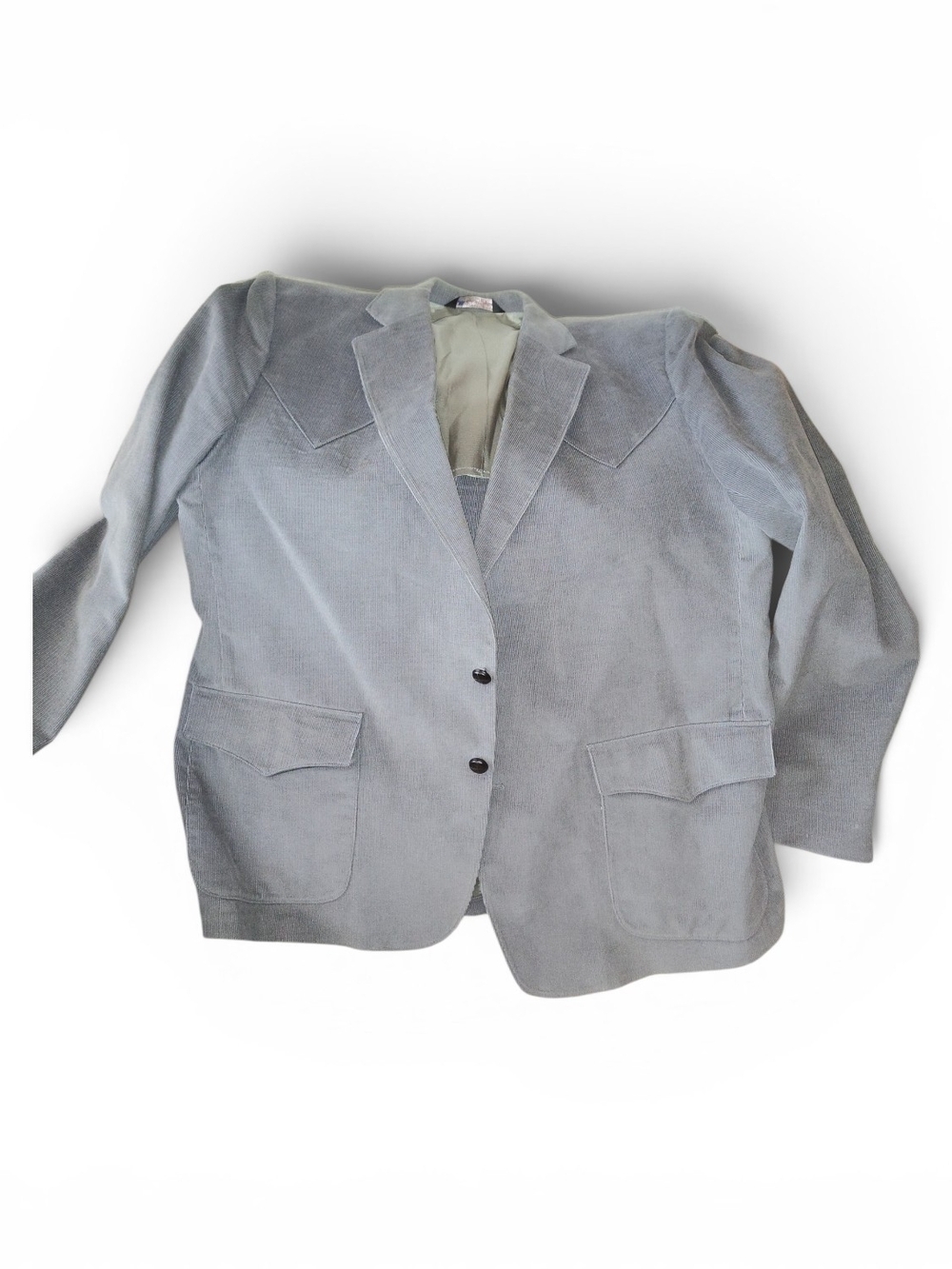Vintage HTF Gray Corduroy Blazer